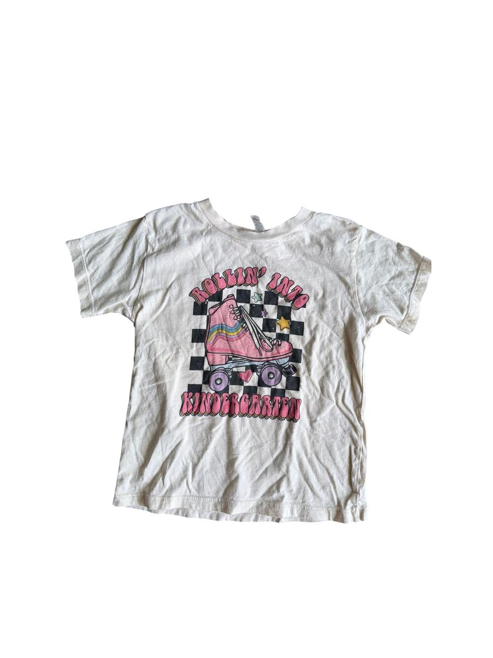 First Day of Kindergarten Shirt Girls 5T